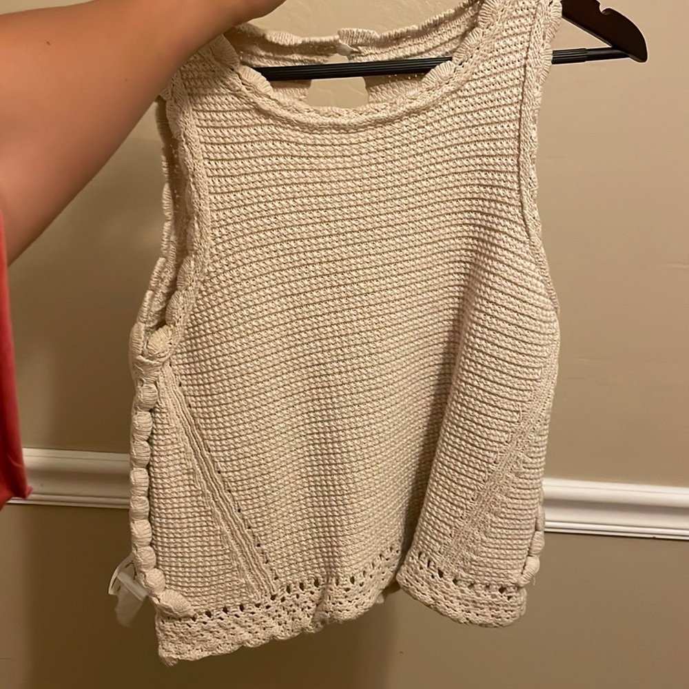 Crocheted top